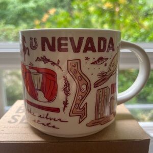 Starbucks: Nevada “Been There Series” Coffee Mug. Out of production.